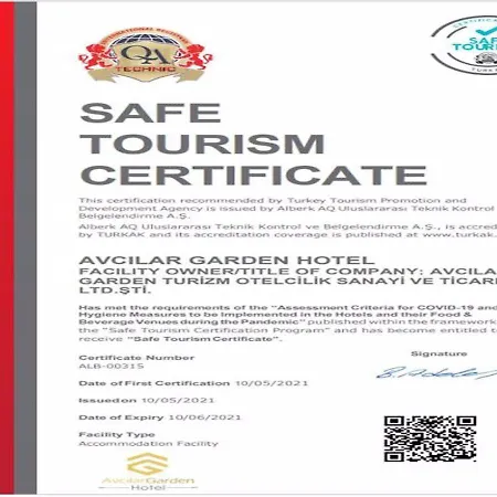 Avcilar Garden فندق 3*
